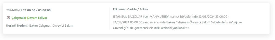 İstanbullular dikkat! Bugün bu ilçelerde 8 saati bulacak elektrik kesintileri yaşanacak 29